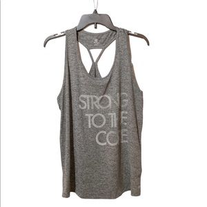 Champion racerback athletic top women’s size L